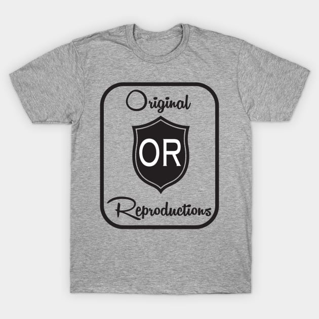 Original Reproductions - Square Logo T-Shirt by MikeCCD